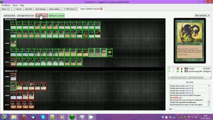 MTG ep008, Elfball vs Goblins