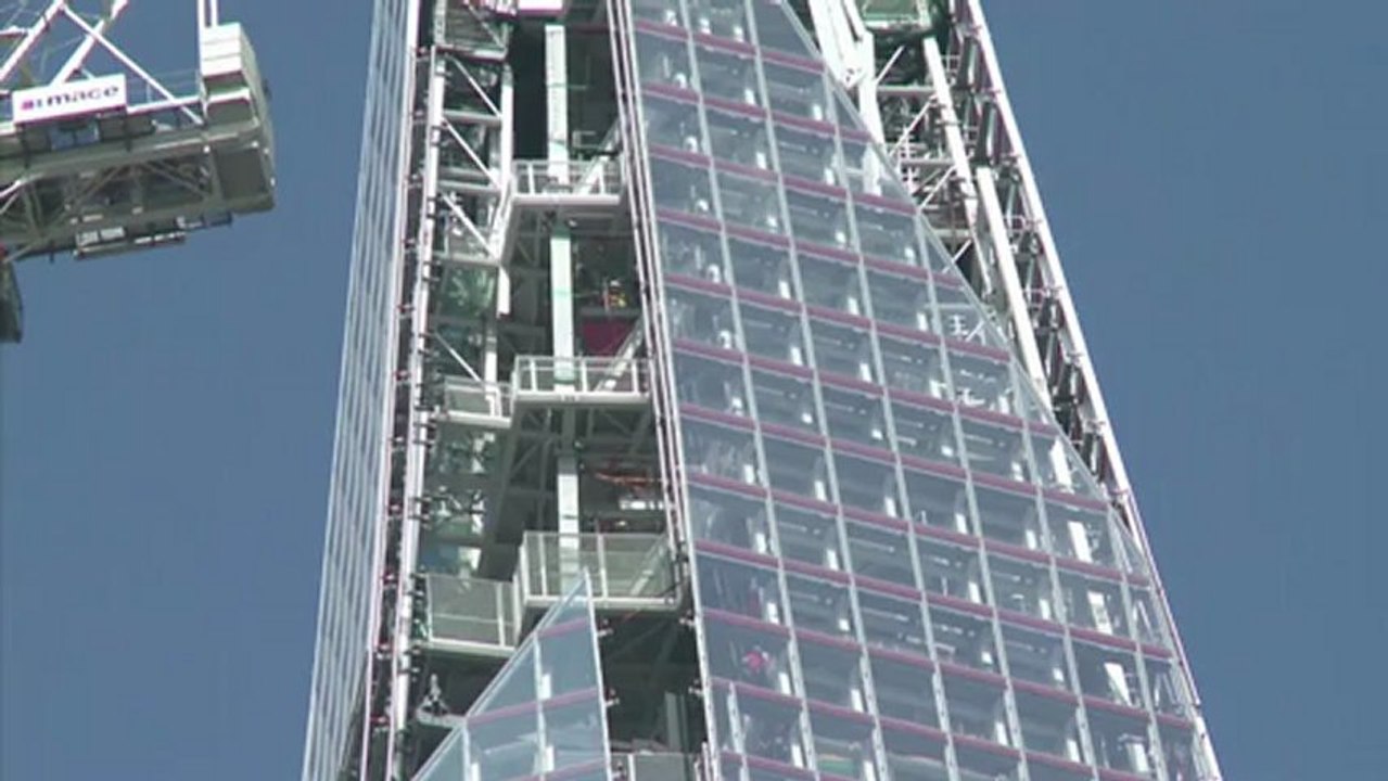 'The Shard': Mega-Ausblick vom höchsten Gebäude Londons