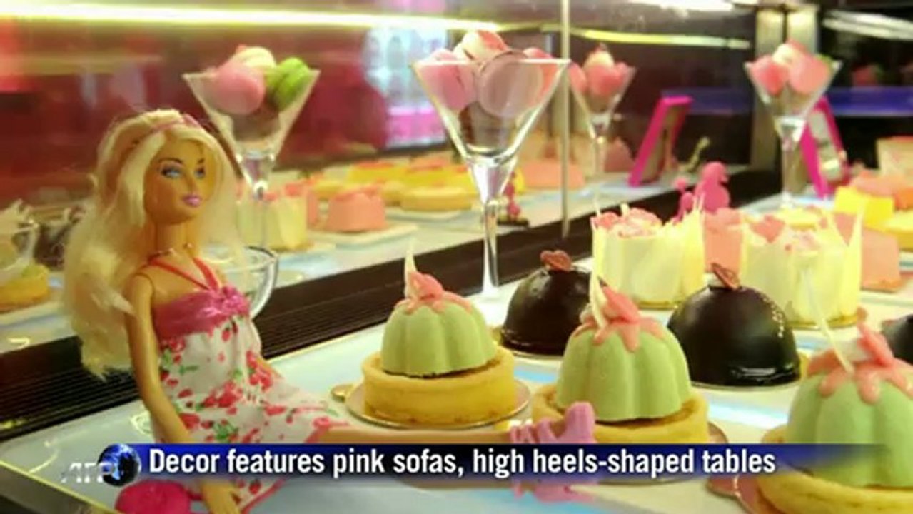 First Barbie-themed restaurant opens in Taiwan