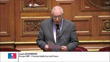 Louis Duvernois, Sénateur repésentant les français établis hors de France : Acces des Fançais de l'étranger aux biens culturels français