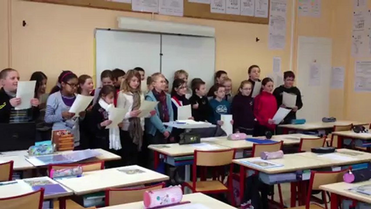 Marseillaise Ecole Blin de Bully les Mines