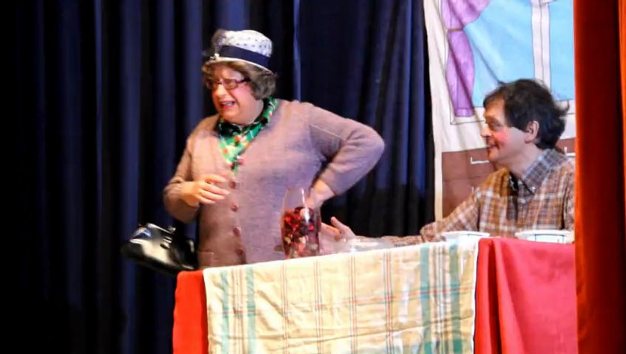 Théâtre patoisant avec des élèves du lycée St Roch