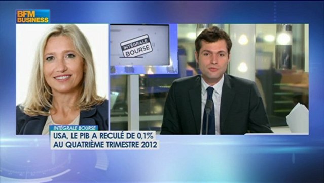 Wall Street : BlackBerry, Apple et Amazone : Virginie Robert - 30 janvier - BFM : Intégrale Bourse