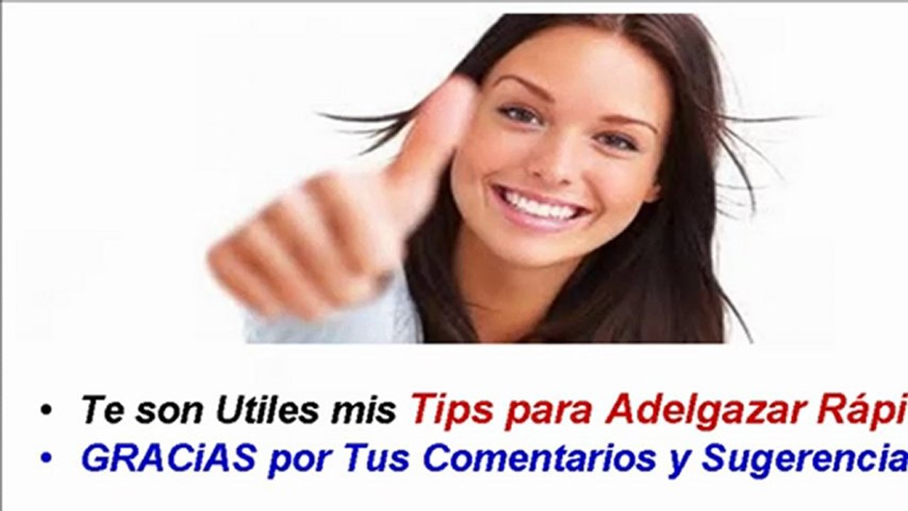Tips para Adelgazar Rapido mas tips y Trucos para Adelgazar mas Rapido en Una Semana