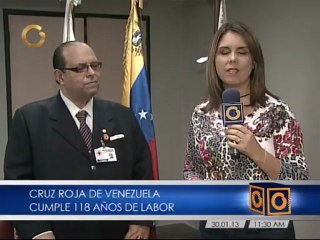 Cruz Roja venezolana cumple 118 años de labor