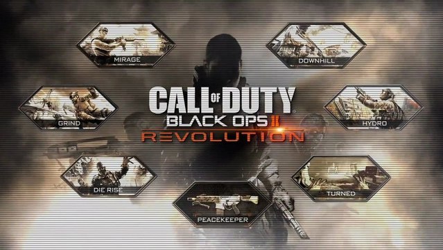 Black Ops 2 - Revolution DLC (Grind, Mirage, Downhill, Hydro, Die Rise)