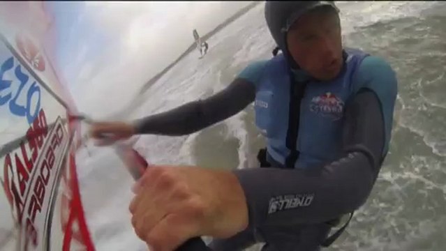 Windsurfers tame Irish storm