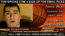 Brooklyn Nets versus Miami Heat Pick Prediction NBA Pro Basketball Odds Preview 1-30-2013