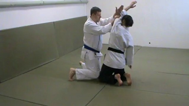 Suwari waza shomen uchi : gokyo omote