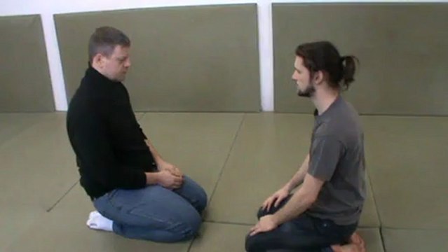 Suwari waza shomen uchi : sankyo ura kihon