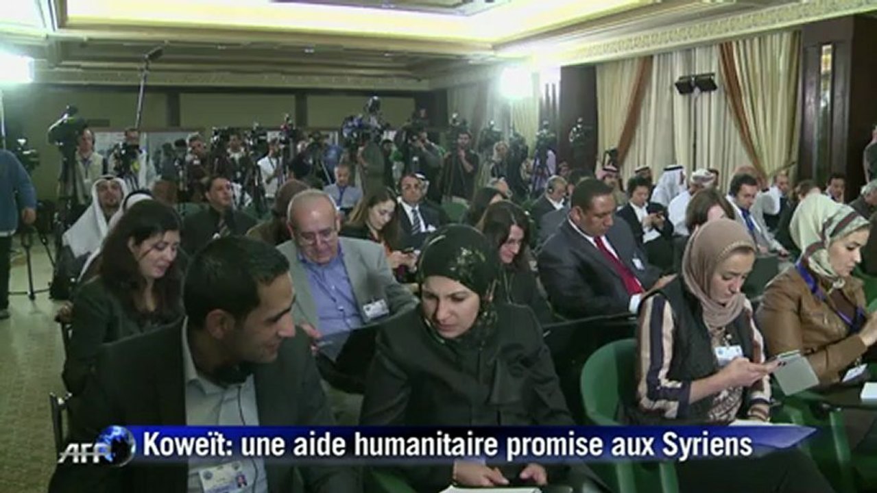 Syrie: 1,5 milliard de dollars d'aide humanitaire pour les civils