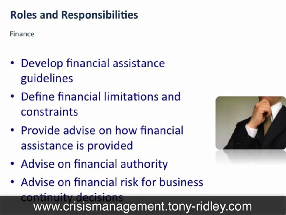 Crisis management and leadership video training: Lesson 10