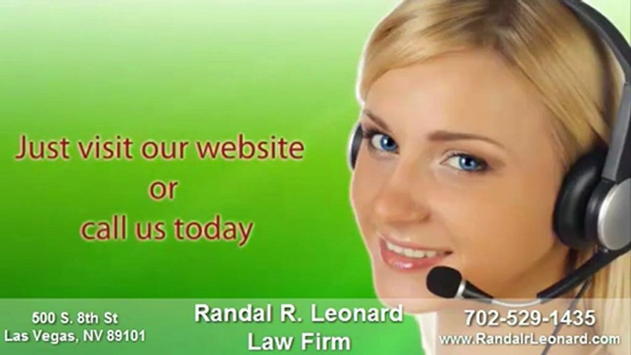 Personal Injury Attorney Las Vegas - Randal R. Leonard