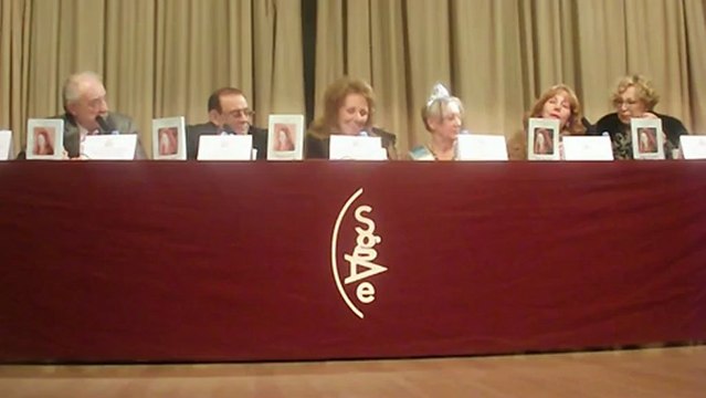 POESIA DEL MEDITERRÁNEO= PRESENTACIÓN DEL LIBRO DE TEATRO DE ANA ARIAS SAAVEDRA-SGAE-23=1=2013