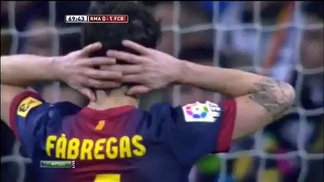 kaleidoscopelive.ru/ Кубок Испании 12-13. 1-2 финала. Первый матч. Реал Мадрид - Барселона 2-й тайм