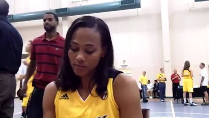 Marion Jones - 2011 Tulsa Shock Media Day