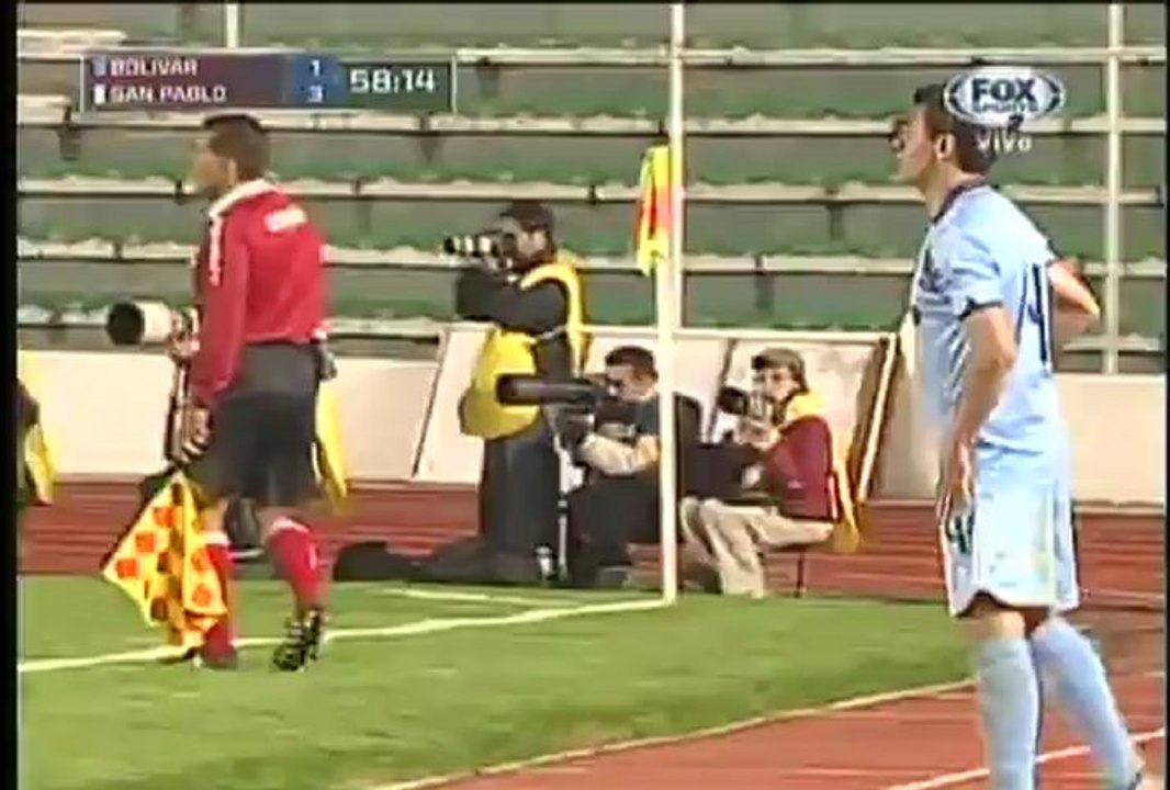 Bolívar 2-3 Sao Paulo [Gol de Cabrera]
