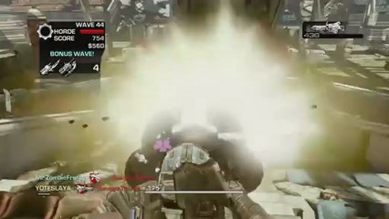 GEARS OF WAR 3 | Horde Mode Waves 40-50 w/ subs!!! Part 1