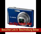 Panasonic Lumix DMC-FS35EG-A Digitalkamera (16 Megapixel, 8-fach opt. Zoom, 6,7 cm (2,7 Zoll) Display, bildstabilisiert) blau