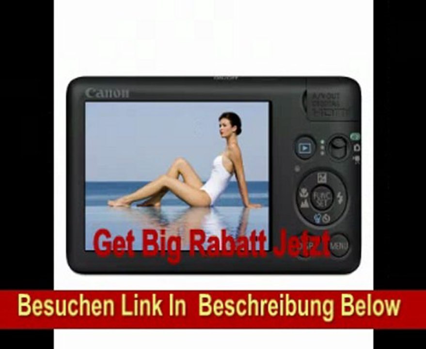 Digital Ixus 120 IS schwarz, 12.1 MP, 4x opt. Zoom (entspr. KB 28-112 mm),