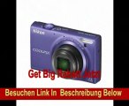 Nikon Coolpix S6150 Digitalkamera (16 Megapixel, 7-fach opt. Zoom, 7,5 cm (3 Zoll) Display, HD-Video, bildstabilisiert) violett