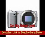 Sony NEX-5KS Systemkamera (14 Megapixel, 7,5 cm (3 Zoll Display), Live View, Full HD Videoaufnahme) Kit silber inkl. 18-55mm Objektiv