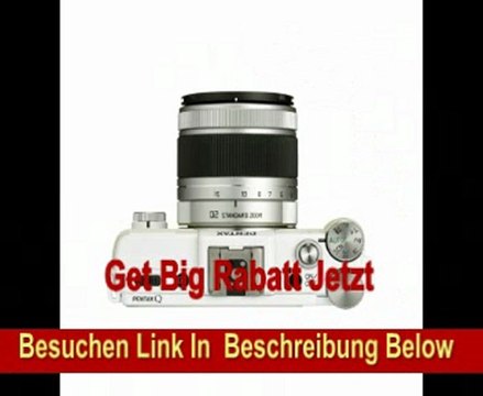 Pentax Q 02 SLR Digital Kamera (12 Megapixel, 3-fach opt. Zoom, 7,6 cm (3 Zoll) Display, Full-HD Video, bildstabilisiert) inkl. 28-83mm Objektiv weiß