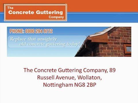 5 big reasons to replace concrete guttering in Nottingham