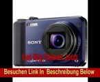 Sony DSC-HX7VL Digitalkamera (16 Megapixel, 10-fach opt. Zoom, Full HD Videoaufnahme, GPS, 7,6 cm (3 Zoll) Display, bildstabilisiert) blau