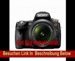 Sony SLT-A35Y SLT-Digitalkamera (16 Megapixel, 7,6 cm (3 Zoll) Display, Live View, Full HD Video) Double Zoom Kit inkl. 18-55 mm und 55-200 mm Objektiv schwarz