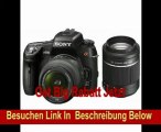 Sony DSLR-A580Y SLR-Digitalkamera (16 Megapixel, Live View, Full HD, 3D Sweep Panorama) Kit inkl. 18-55 mm und 55-200 mm Objektiven