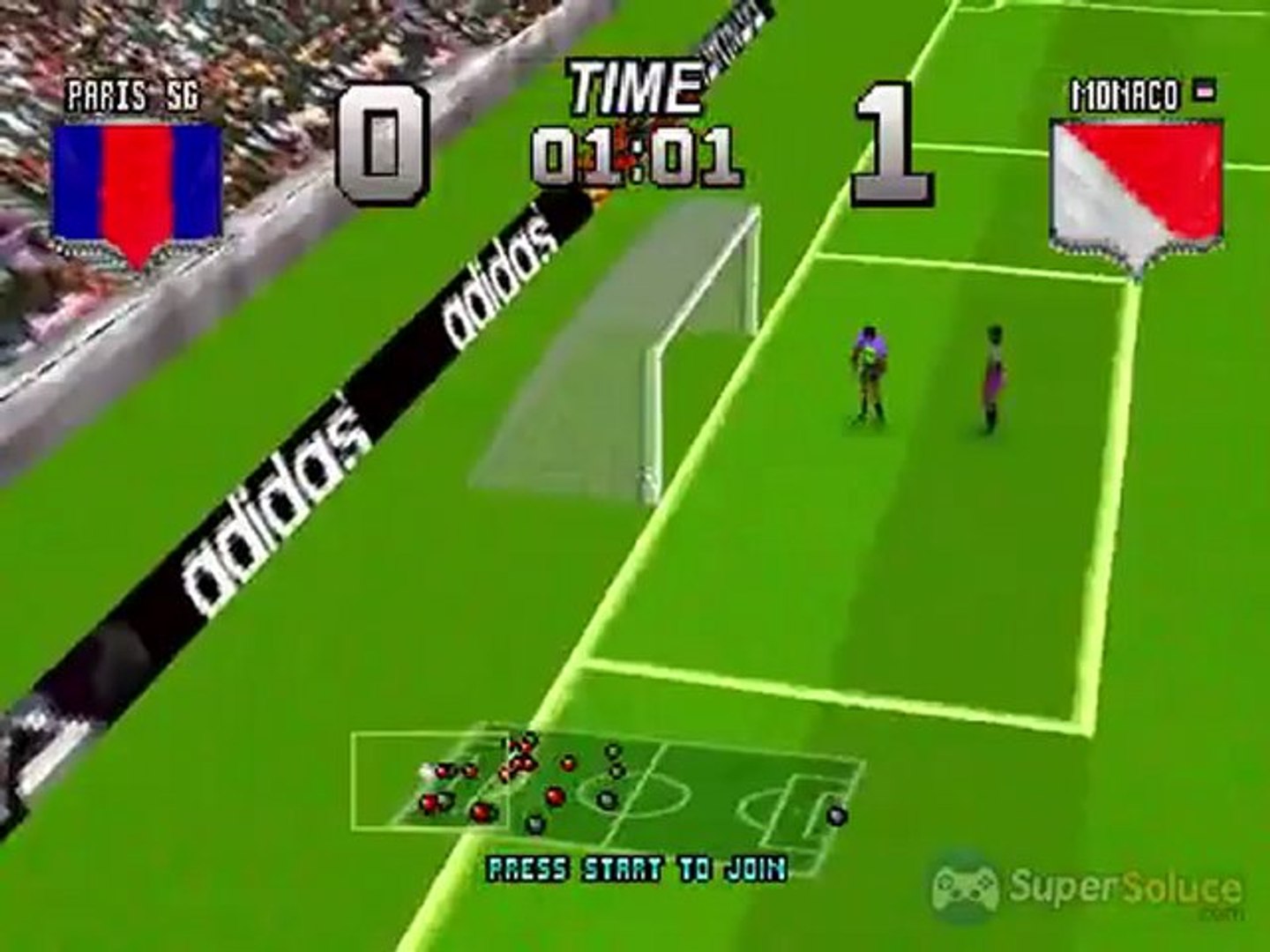 Adidas Power soccer - Séquence de Gameplay - Vidéo Dailymotion