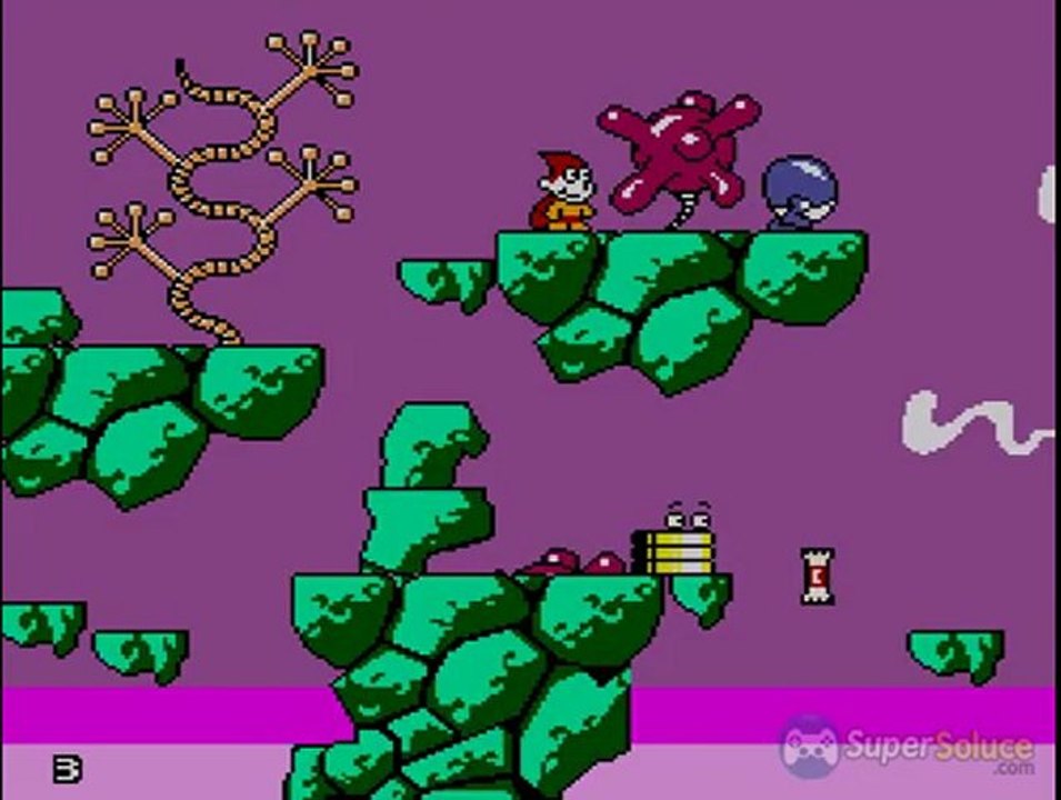 Cosmic Spacehead : Exploration du début du jeu