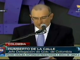 Gobierno colombiano y FARC reanudan diálogo