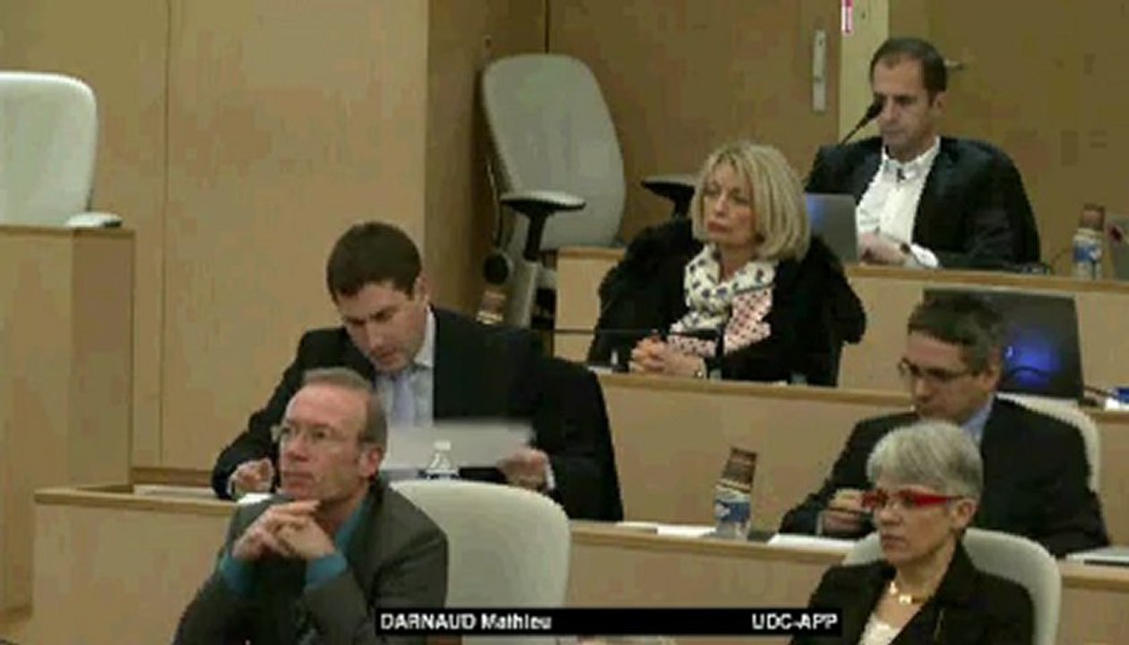 AP 31 janvier 2013 - Intervention de Mathieu DARNAUD sur le budget primitif 2013