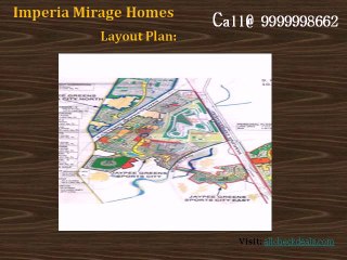 Imperia Mirage Homes Apartment at Yamuna Expressway Call@9999998662