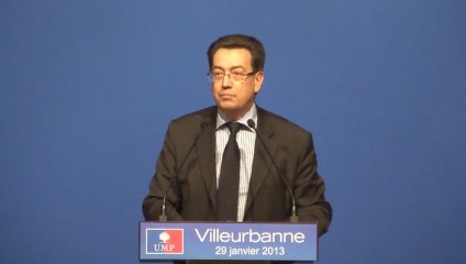 UMP - Discours de Philippe Cochet à Villeurbanne