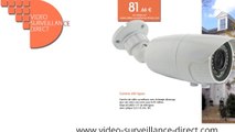Caméras de video-surveillance : vente directe