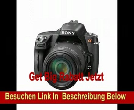 Sony DSLR-A390Y SLR-Digitalkamera (14,9 Megapixel, 6,9 cm (2,7 Zoll) Display) Double Zoom Kit inkl. DT 18-55 mm SAM und DT 55-200 mm SAM Objektiv schwarz
