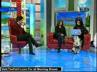 Morning With Sahir Lodhi By Aplus - 31st January 2013 - Part 2