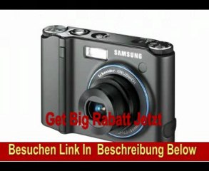 Samsung NV30 Digitalkamera (8 Megapixel, 3-fach opt Zoom, 6,4 cm (2,5 Zoll) Display) schwarz