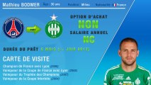 Officiel : Bodmer quitte le PSG et file à St-Étienne en prêt !