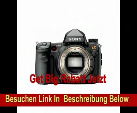 Sony DSLR-A850 SLR-Digitalkamera (24 Megapixel, EXMOR Sensor, BIONZ Bildstabilisator) nur Gehäuse