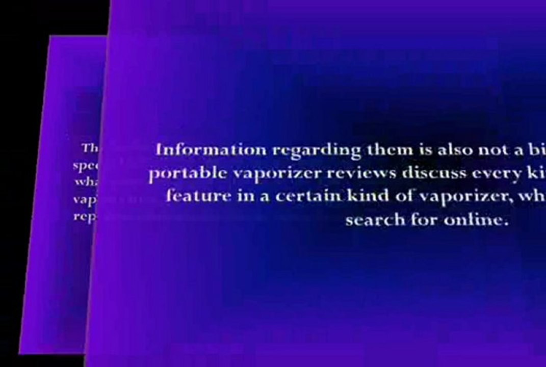 portable vaporizer reviews