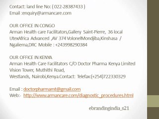 Diagnostic Procedures