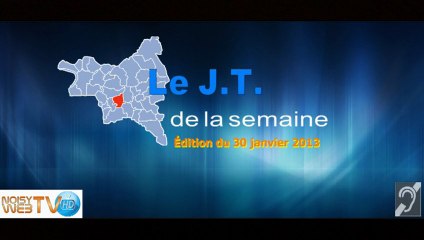 Noisy-le-Sec JT du 30 janvier 2013 [tramway T1 - CCAS - Logement social]