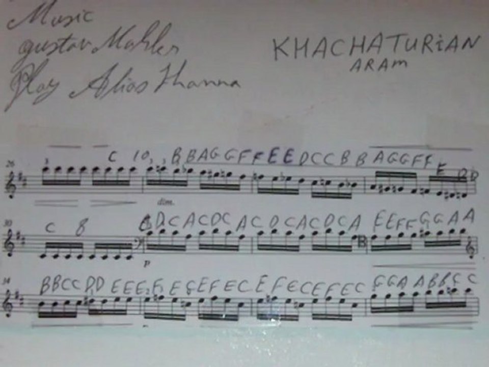 GHANTHO 373  Aram Hkatchaduorian Play Alyas Hanna