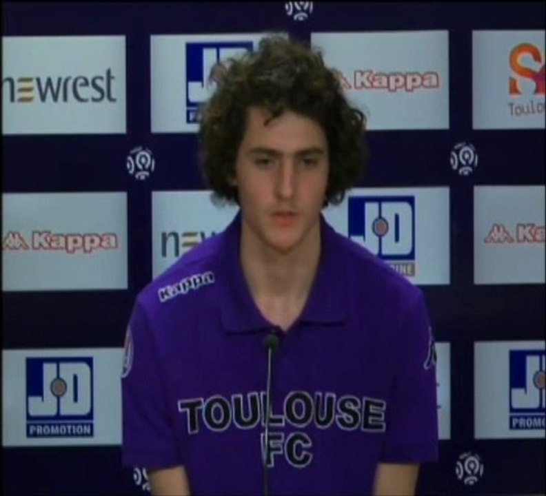 Conf Adrien Rabiot arrivée TFC 31.01.13