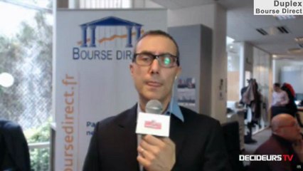 31/01/13 : Les Experts de Bourse Direct dans l'émission "Duplex Bourse" sur Décideurs TV