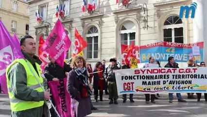 Manifestation nationale : les fonctionnaires  dans les rues d’Avignon